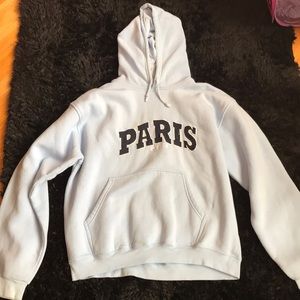 Baby blue oversized sweater